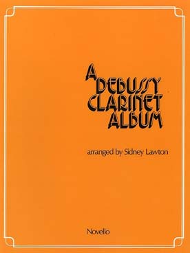 Illustration de Debussy clarinet album