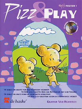Illustration pizz and play avec cd
