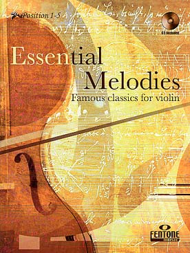 Illustration de ESSENTIAL MELODIES : 12 mélodies classiques célèbres, avec CD play-along