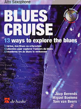 Illustration blues cruise avec cd saxophone