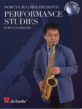 Illustration de PERFORMANCE STUDIES : 14 études présentées par Nobuya Sugawa, avec CD