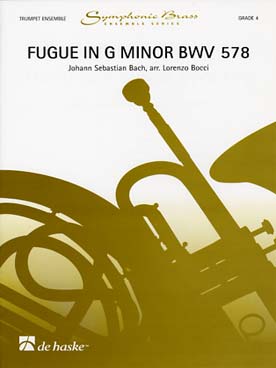 Illustration bach js fugue bwv 578 en sol min quatuor