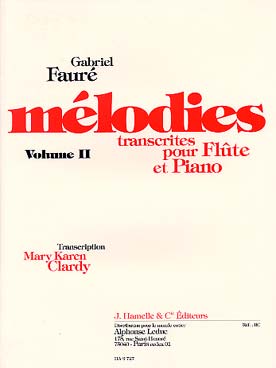 Illustration faure melodies vol. 2 (tr. m. k. clardy)