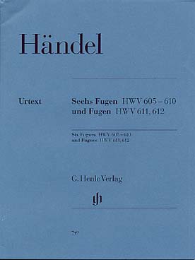 Illustration de 6 Fugues HWV 605-610 et fugues HWV 611 et 612