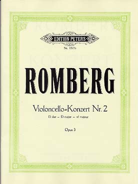 Illustration romberg concerto n° 2 op. 3 en re maj