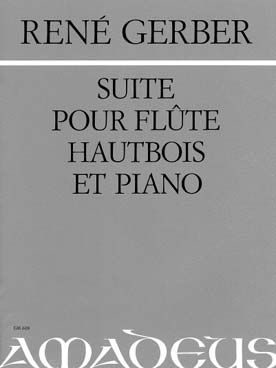 Illustration gerber suite pour flute hautbois piano