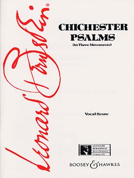 Illustration bernstein chichester psalms pour 4 voix