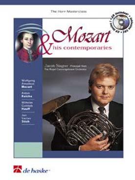 Illustration de Mozart and his contemporaries avec CD