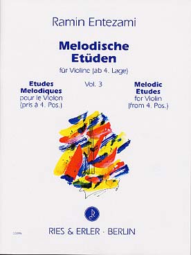Illustration de Etudes mélodiques - Vol. 3 : 4e position