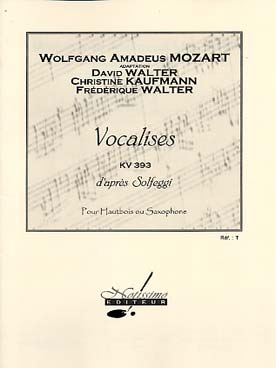 Illustration mozart vocalises d'apres solfeggi k 393