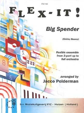 Illustration de Big spender, arr. pour ensemble variable vents et cordes (plus de 70 parties en do, si b et mi b, clé de sol et fa)