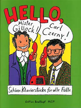 Illustration gillock/czerny hello gillock et czerny