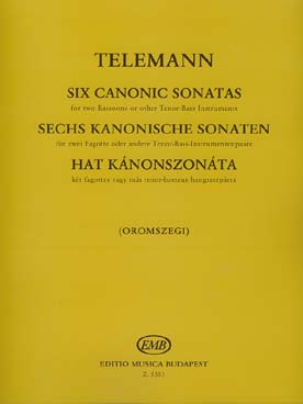 Illustration telemann sonate en canon