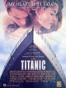 Illustration de TITANIC Chanson du film : "My heart will go on" - Version piano solo