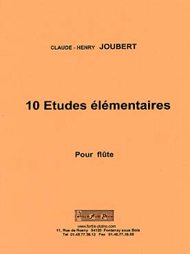 Illustration de 10 Études élémentaires