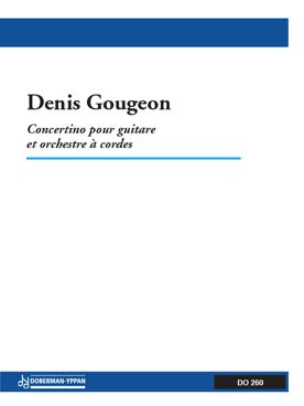 Illustration gougeon concertino guitare, conducteur