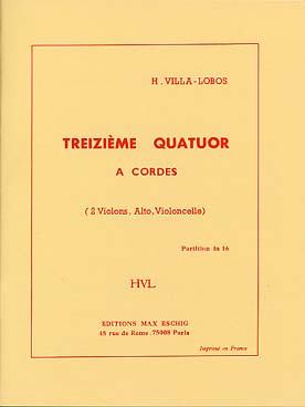 Illustration de Quatuor à cordes N° 13