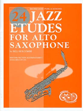 Illustration de 24 Jazz études pour saxophone alto
