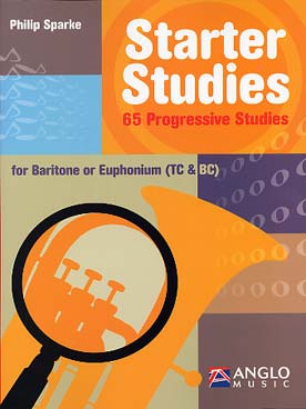 Illustration de Starter studies : 65 études progressives pour baryton ou euphonium