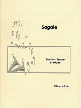 Illustration de Sagaie pour saxhorn basse et piano