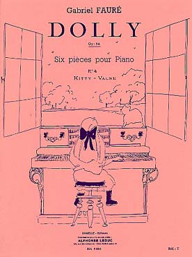 Illustration de Dolly, 6 pièces op. 56 - N° 4 : Kitty valse
