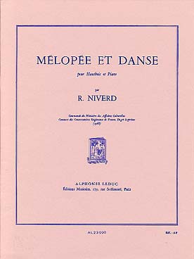 Illustration niverd melopee et danse