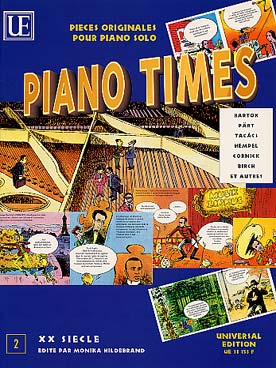 Illustration de PIANO TIMES XXe siècle : 16 pièces (sél. Hildebrand)