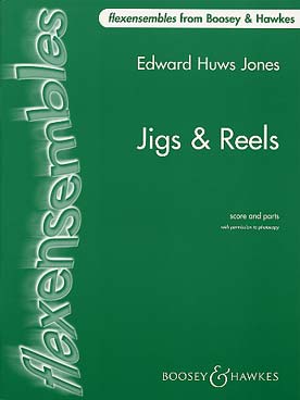 Illustration de Jigs & Reels : 4 airs irlandais arr. pour ensemble variable tous instruments et voix ad lib. (C + P)