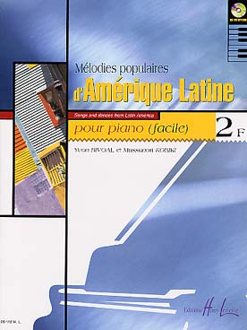 Illustration de MÉLODIES POPULAIRES d'Amérique Latine (arr. facile Rivoal et Kobiki) - Vol. 2 F