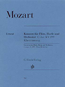 Illustration mozart concerto k 299 en do maj (hn)