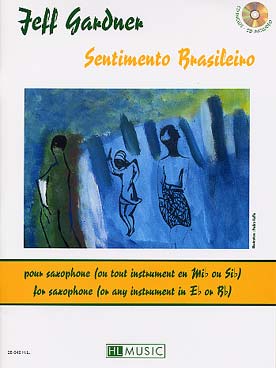 Illustration gardner sentimento brasileiro saxo + cd
