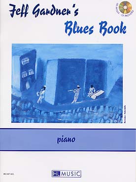 Illustration gardner blues book piano