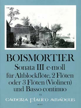 Illustration boismortier sonate op. 34 n° 3 re maj
