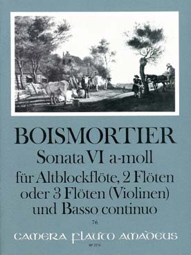 Illustration boismortier sonate op. 34 n° 6 la min