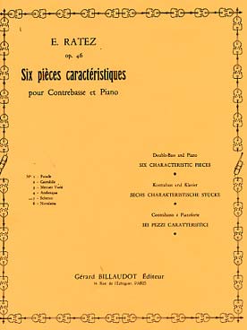 Illustration de 6 Pièces caractéristiques op. 46 - N° 5 : Scherzo