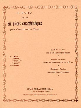 Illustration de 6 Pièces caractéristiques op. 46 - N° 6 : Novelette