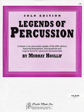 Illustration de Legends of percussion : 6 solos
