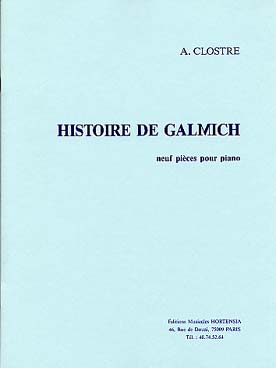 Illustration clostre histoire de galmich