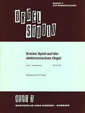 Illustration de Erstes Spiel auf der elektronischen Orgel - Vol. 3