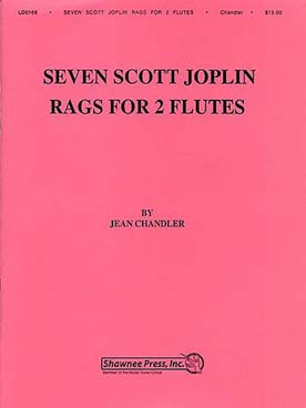 Illustration joplin 7 rags pour 2 flutes ou 2 violons