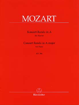 Illustration de Rondo de concert K 386 en la M (tr. Potter)