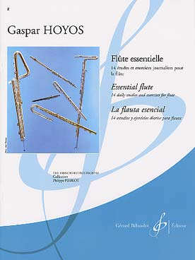 Illustration hoyos flute essentielle : 14 etudes