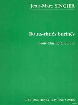 Illustration singier bouts rimes, burines