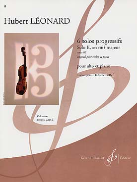 Illustration de 6 Solos progressifs op. 62 (tr. Lainé) - Solo E en mi b M