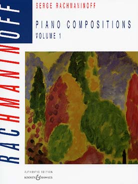 Illustration rachmaninov compositions pour piano vol1