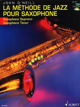 Illustration de Méthode de jazz pour saxophone soprano ou ténor avec CD (en français)