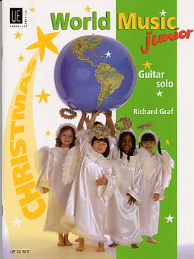 Illustration de WORLD MUSIC JUNIOR Christmas (solfège et tablature)