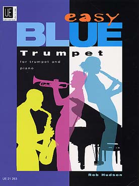 Illustration de EASY BLUE TRUMPET : 10 Blues faciles de Rob Hudson