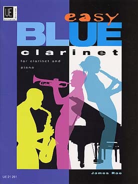 Illustration easy blue clarinet (james rae)