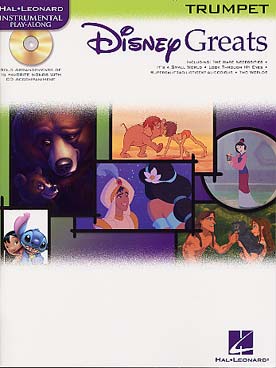 Illustration disney greats trompette